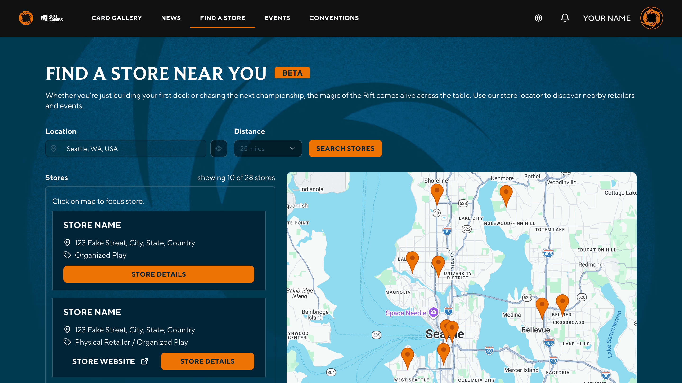 Player experience features